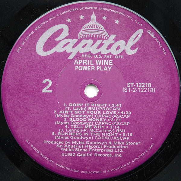 April Wine - Power Play