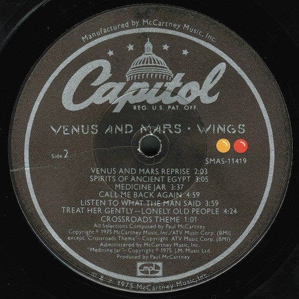 Wings  - Venus And Mars
