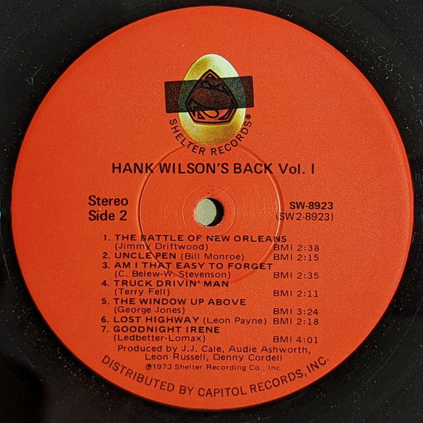 Leon Russell - Hank Wilson's Back Vol. I
