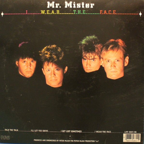 Mr. Mister - I Wear The Face