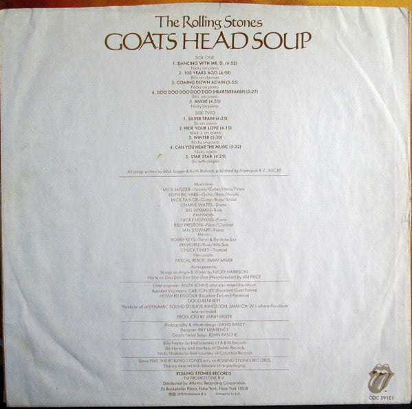 The Rolling Stones - Goats Head Soup