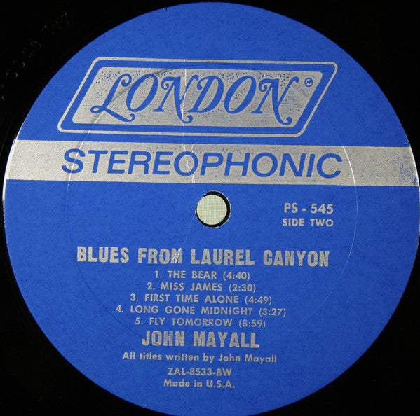 John Mayall - Blues From Laurel Canyon