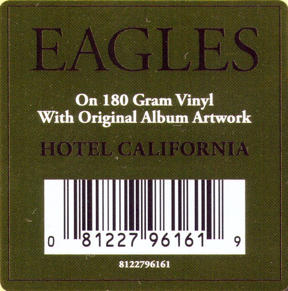 Eagles - Hotel California