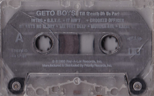 Geto Boys - Till Death Do Us Part