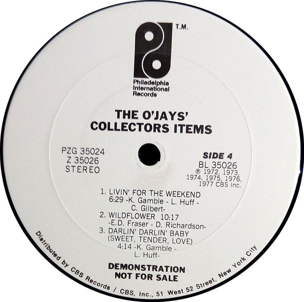 The O'Jays - The O'Jays' Collectors' Items