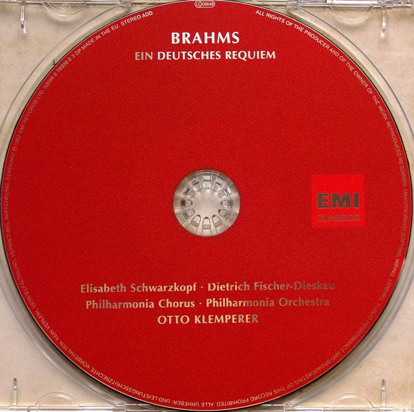 Johannes Brahms - Ein Deutsches Requiem