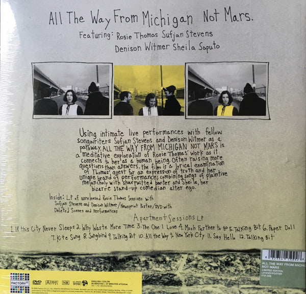 Rosie Thomas - All The Way From Michigan Not Mars.