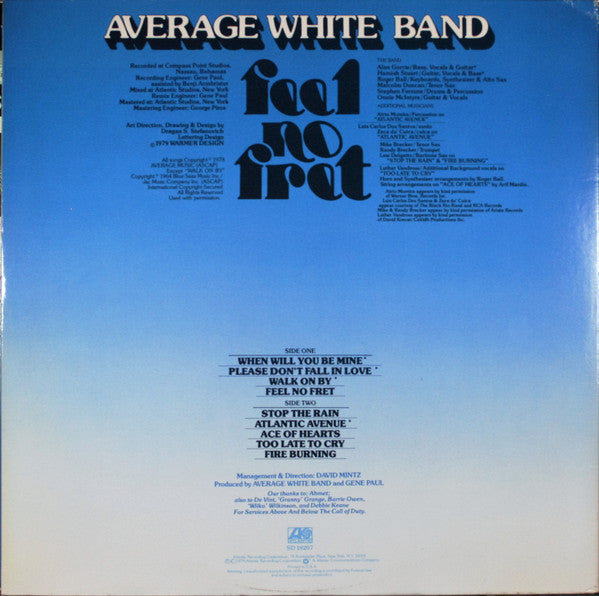 Average White Band - Feel No Fret