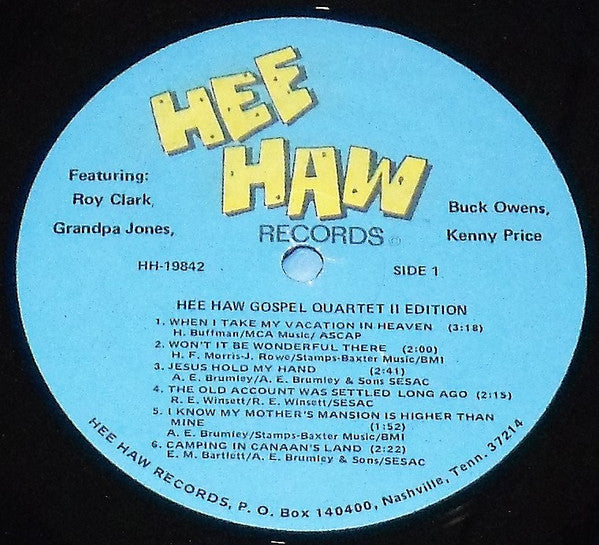 The Hee Haw Gospel Quartet - 2nd Edition
