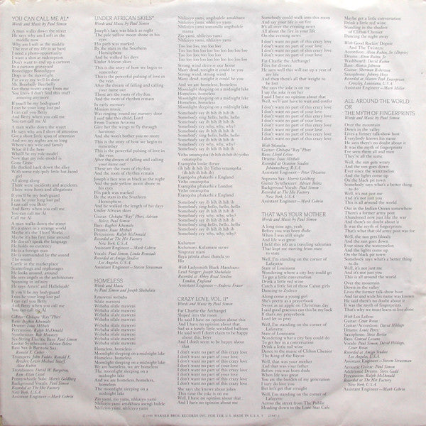 Paul Simon - Graceland