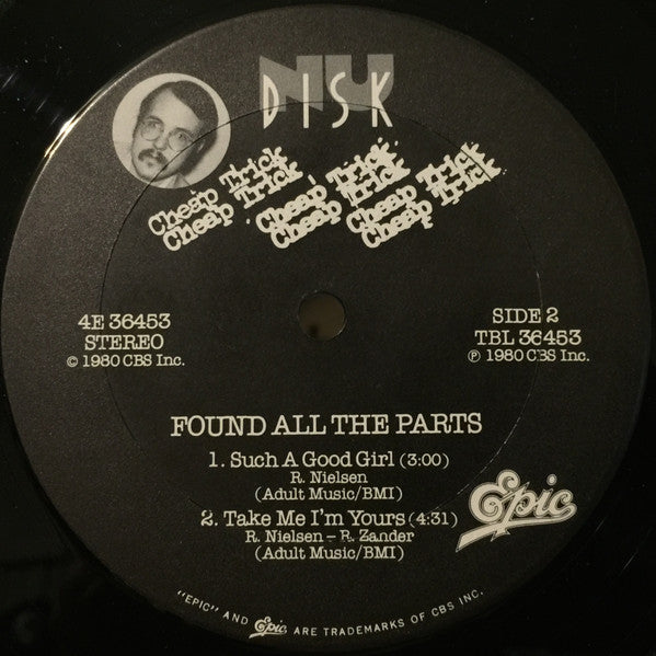 Cheap Trick - Found All The Parts