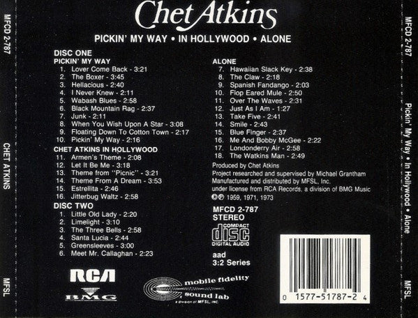 Chet Atkins - Pickin' My Way ▪ In Hollywood ▪ Alone