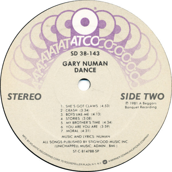 Gary Numan - Dance