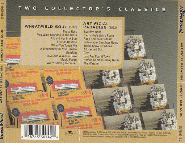 The Guess Who - Wheatfield Soul / Artificial Paradise