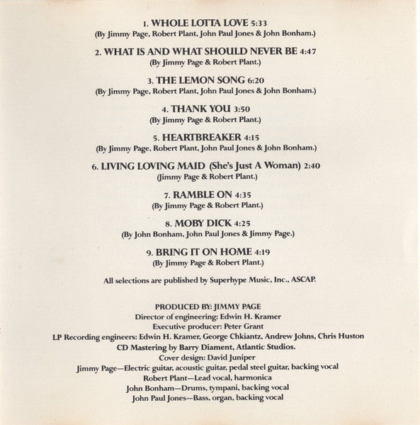 Led Zeppelin - Led Zeppelin II