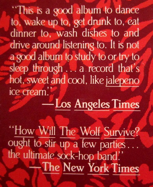 Los Lobos - How Will The Wolf Survive?
