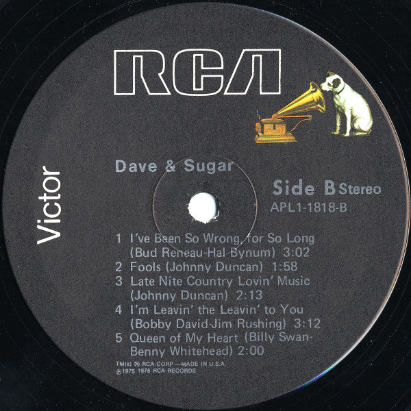Dave And Sugar - Dave & Sugar
