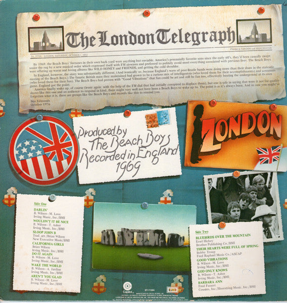 The Beach Boys - Beach Boys '69: The Beach Boys Live In London