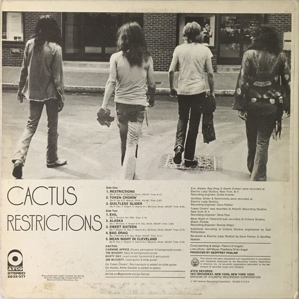 Cactus (3) - Restrictions