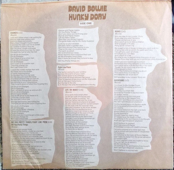David Bowie - Hunky Dory