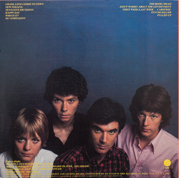Talking Heads - Talking Heads: 77