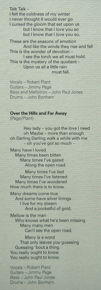 Led Zeppelin - Houses Of The Holy