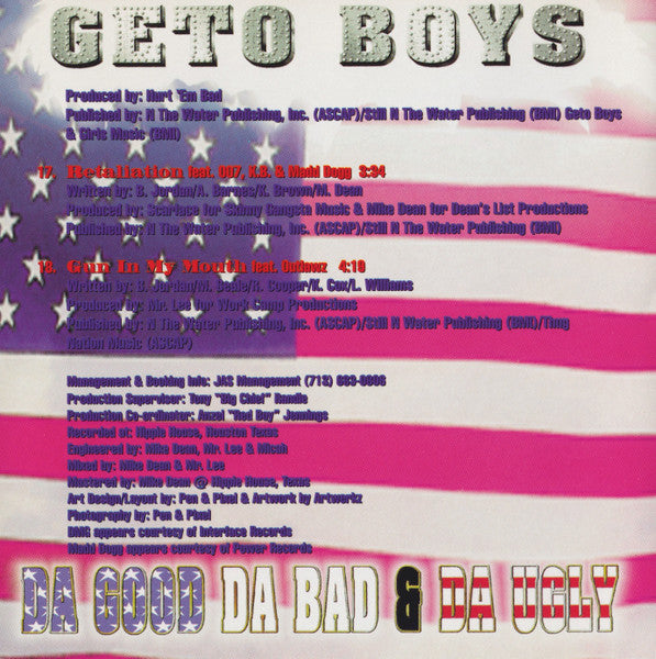 Geto Boys - Da Good Da Bad & Da Ugly