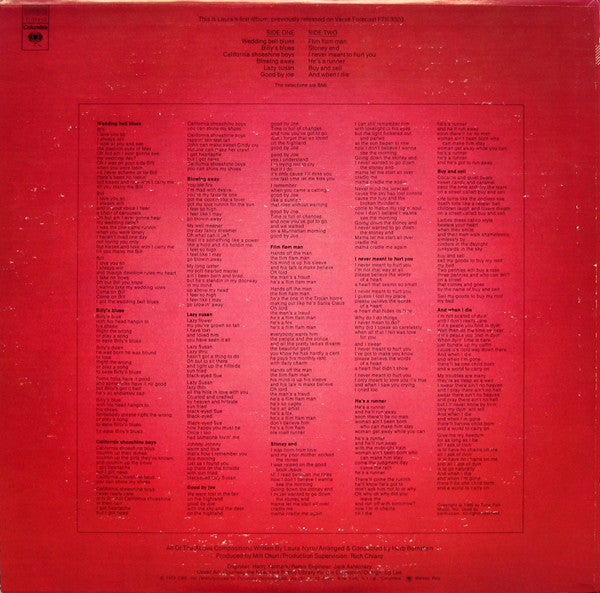 Laura Nyro - The First Songs