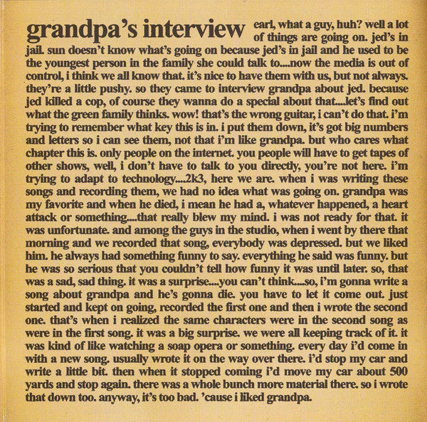 Neil Young - Greendale