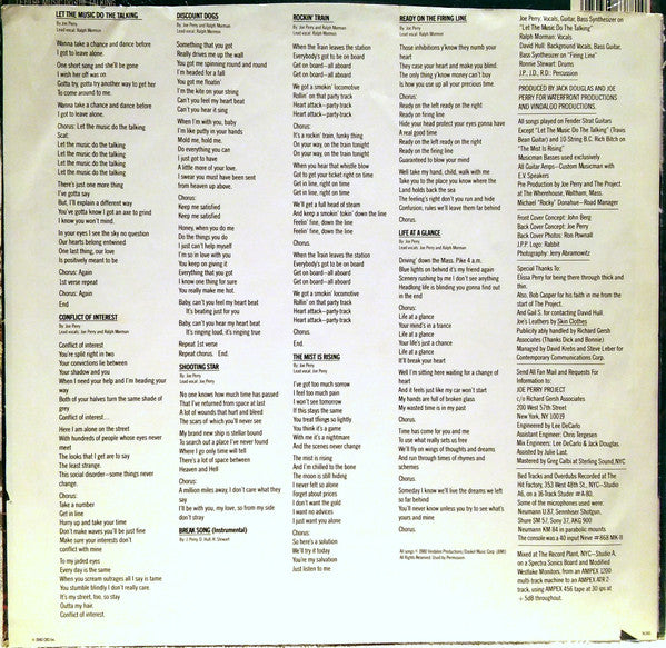 The Joe Perry Project - Let The Music Do The Talking