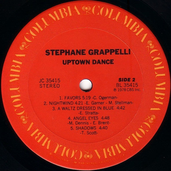 Stéphane Grappelli - Uptown Dance