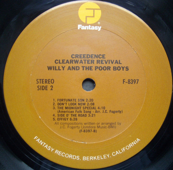 Creedence Clearwater Revival - Willy And The Poor Boys