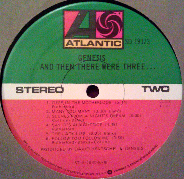 Genesis - ...And Then There Were Three...