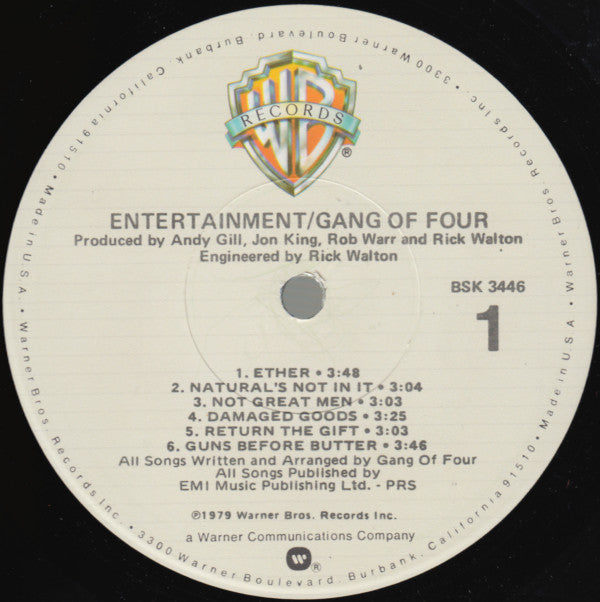 Gang Of Four - Entertainment!