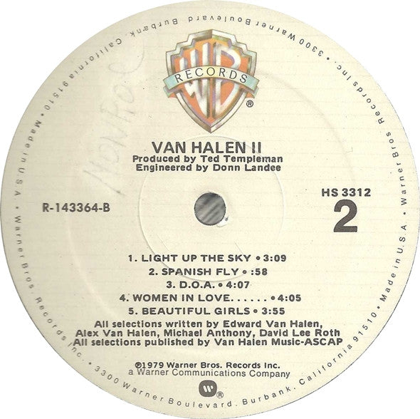 Van Halen - Van Halen II
