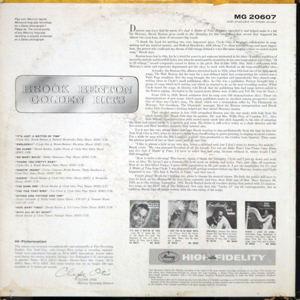 Brook Benton - Golden Hits