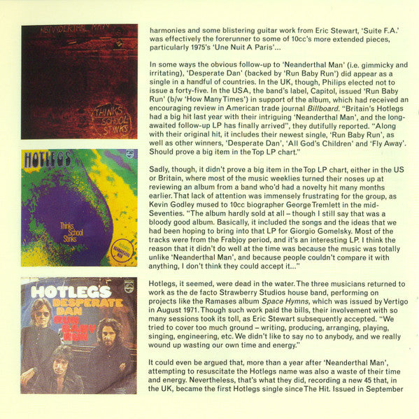 Hotlegs - You Didn't Like It Because You Didn't Think Of It: The Complete Sessions 1970-1971
