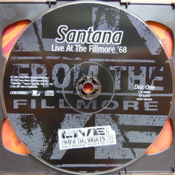 Santana - Live At The Fillmore '68