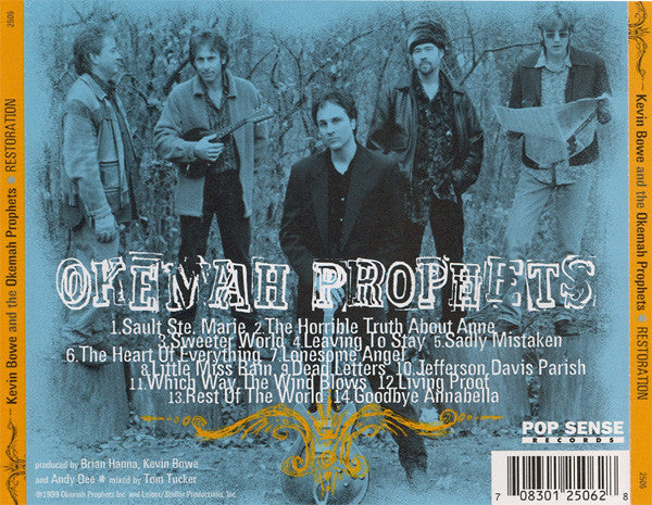 Kevin Bowe And The Okemah Prophets - Restoration