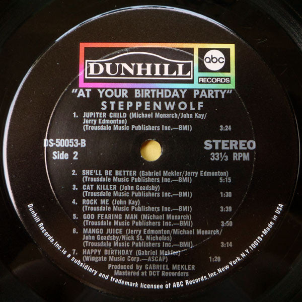 Steppenwolf - At Your Birthday Party