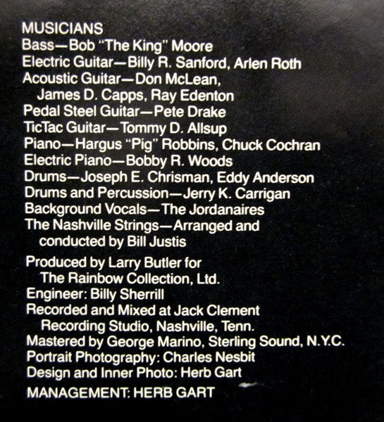Don McLean - Chain Lightning