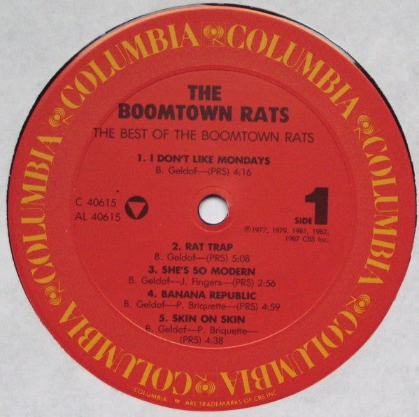 The Boomtown Rats - Greatest Hits