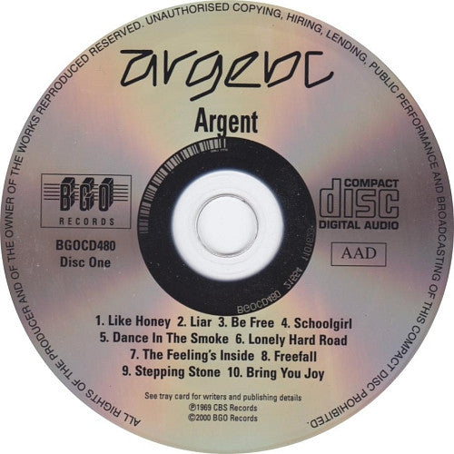 Argent - Argent / Ring Of Hands