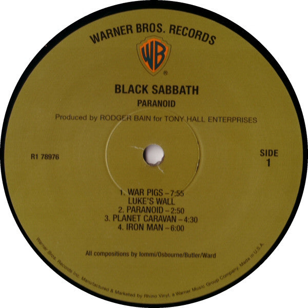 Black Sabbath - Paranoid