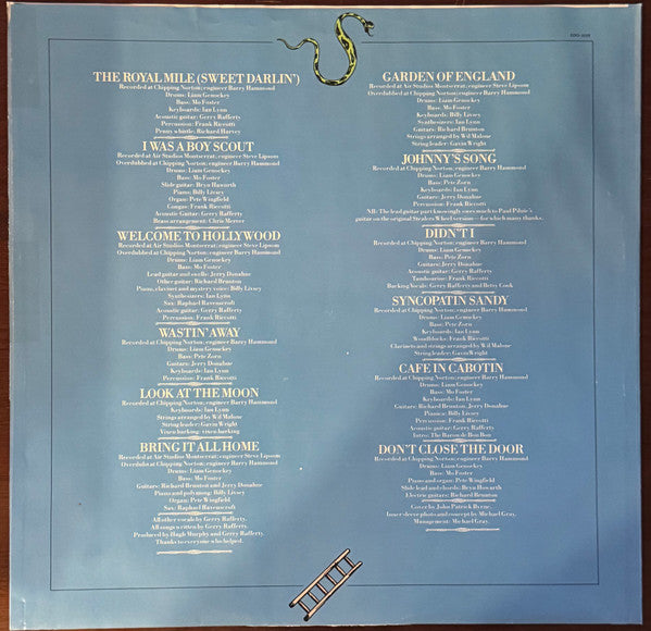 Gerry Rafferty - Snakes And Ladders