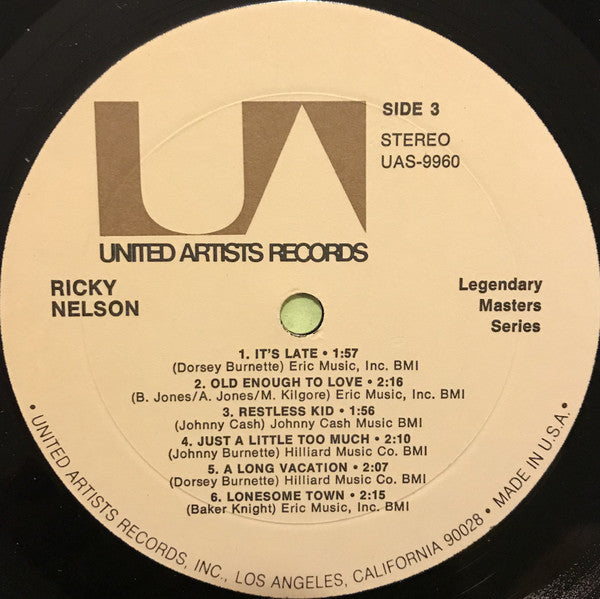 Ricky Nelson (2) - Legendary Masters Series