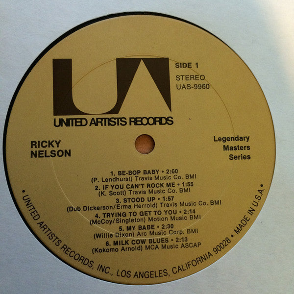 Ricky Nelson (2) - Legendary Masters Series