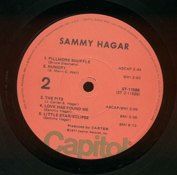 Sammy Hagar - Sammy Hagar