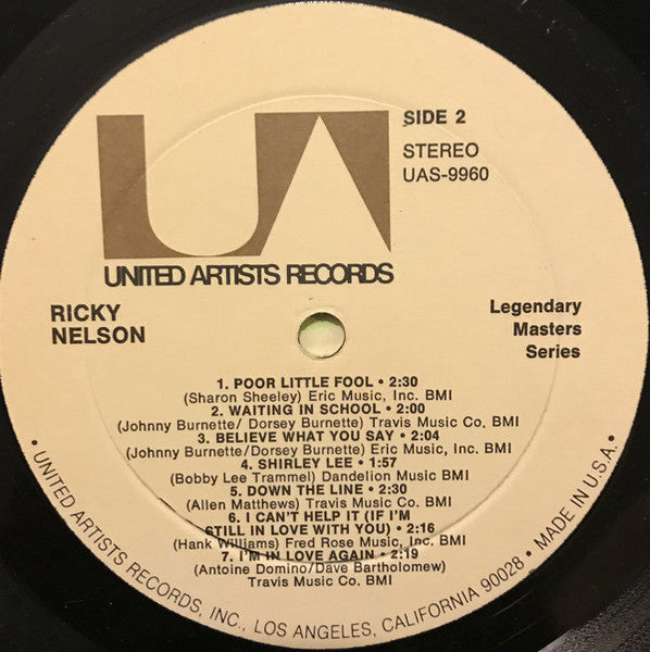 Ricky Nelson (2) - Legendary Masters Series