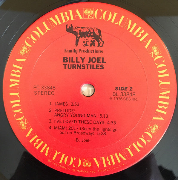 Billy Joel - Turnstiles